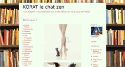 Desktop Screenshot of korat.fr